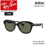 レイバン サングラス 偏光レンズ RayBan ERIK フレーム/BLACK レンズ/GREEN アジアンフィット