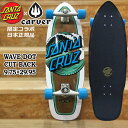 T[tXP[g J[o[ x T^N[Y SANTACRUZ x CARVER WAVE DOT CUT BACK 9.75~29.95 CARVER CX TRUCK/OJ SUPER JUICE 60mm 78a y