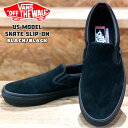 VANS oY SKATE SLIP-ON Xb| Xj[J[ @Y US BLACK/BLACK VN0A5FCABKA