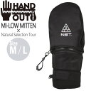 XL[ Xm[{[h O[u 23-24 HAND OUT GLOVES nhAEg MI-LOW MITTEN NST COLLAB NSTR{ }CE~bg 23-24-GR-HOT ~g  肪o