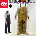 楽天MOVE selectスノーボード ウエア ウェアー 23-24 686 シックスエイトシックス GORE-TEX STRETCH DISPATCH BIB ゴアテックスストレッチディスパッチビブ 23-24-PT-686 バックカントリー サイドカントリー フリースタイル