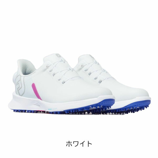 フットジョイ FOOTJOY フューエル スポーツ ボア FUEL SPORT BOA 女性用 スパイクレス ホワイト ゴルフシューズ