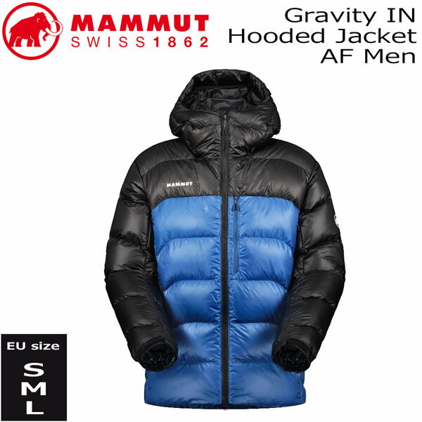 マムート MAMMUT グラビティ IN フードジャケット Gravity IN Hooded Jacket AF Men 50566 deep ice-bl..