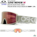 XL[ Xm[{[h S[O 23-24 OAKLEY I[N[ LINE MINER M C}Ci[G MATTE B1B COOL GREY PRIZM ROSE GOLD IRIDIUM 23-24-GG-OAK lC ʃY C_[p