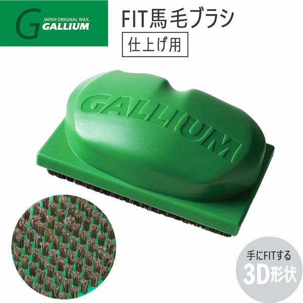 チューンナップ メンテナンス GALLIUM ガリウム FIT馬毛ブラシ スキー スノーボード