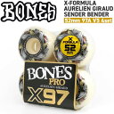 XP{[ XP[g{[h EB[ {[Y BONES X-FORMULA AURELIEN GIRAUD SENDER BENDER 52mm 97A V5 4set GbNXtH[~[