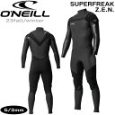 ウェットスーツ セミドライ オニール 23-24 ONEILL スーパーフリーク ゼン 5/3mm ノンジップ SUPERFREAK ZEN