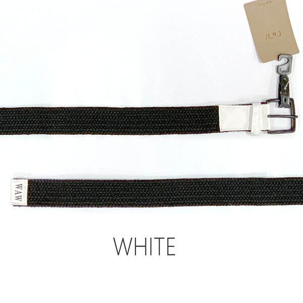 スキー スノーボード ベルト 23-24 WAW ワウ WOVEN BELT ウォーベンベルト ストレ...