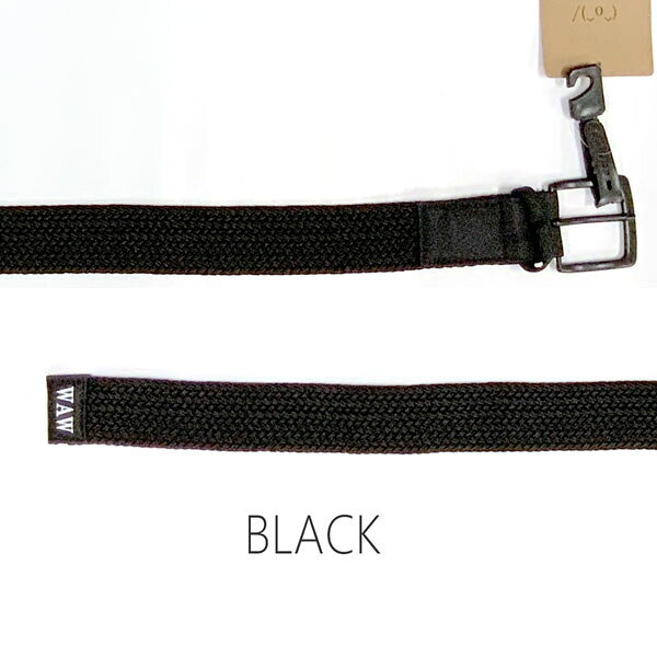 スキー スノーボード ベルト 23-24 WAW ワウ WOVEN BELT ウォーベンベルト ストレ...