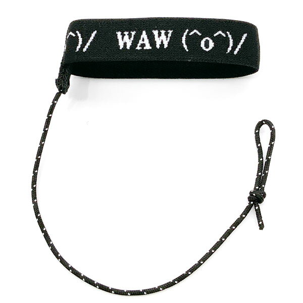 スキー スノーボード 便利グッズ 23-24 WAW ワウ JACQUARD GLOVE LEASH ジャガード...