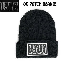 スノーボード 帽子 ビーニー 1910 ナインティーンテン OG PATCH BEANIE オージーパッチビーニー メール便