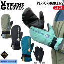 スノーボード グローブ 手袋 23-24 VOLUME GLOVES ボリュームグローブ PERFORMANCE NS パフォーマンスミット 23-24-GR-VLM ゴアテックス インナーグローブ付き