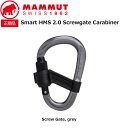 }[g MAMMUT Smart HMS 2.0 Screwgate Carabiner [֑Ή