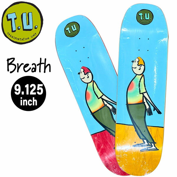 ܡ ǥå T.U. Transportation Unit BREATH DECK 9.125 TU sk8 RUSS POPE 饹ݡ