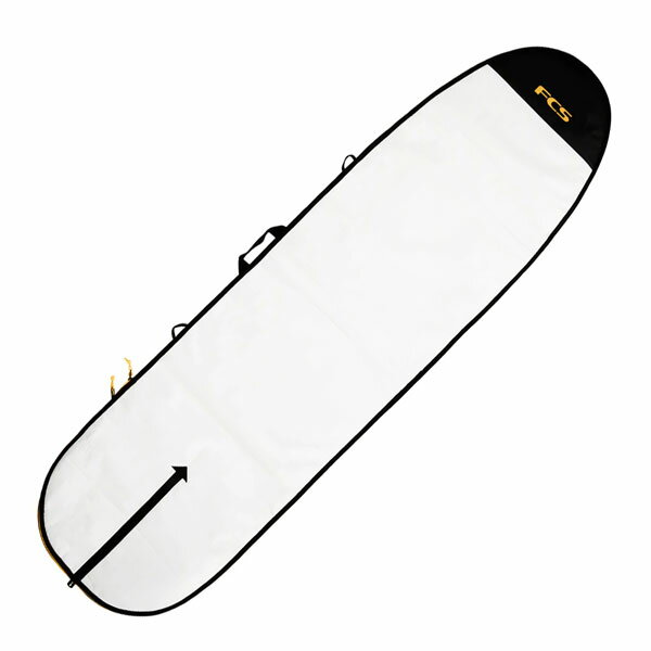 サーフィン ボードケース FCS エフシーエス 8'0 Classic Fun Board Black/Mango フ...