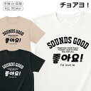 Tシャツ チョアヨ 韓流 ハングル Kファッション メンズ レディース 半袖 長袖 おしゃれ かわいい おもしろ tshirt