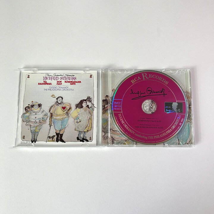 【中古】[帯付美品] マーラー:交響曲第1番 / ユージン・オーマンディ, フィラデルフィア管弦楽団, ギルバート・ジョンソン(tp), ロジャー・スコット(cb)(T26) BVCC38119 [CL9] ahirumarket-10001424 あひるマーケット楽天市場店 サンプル画像3