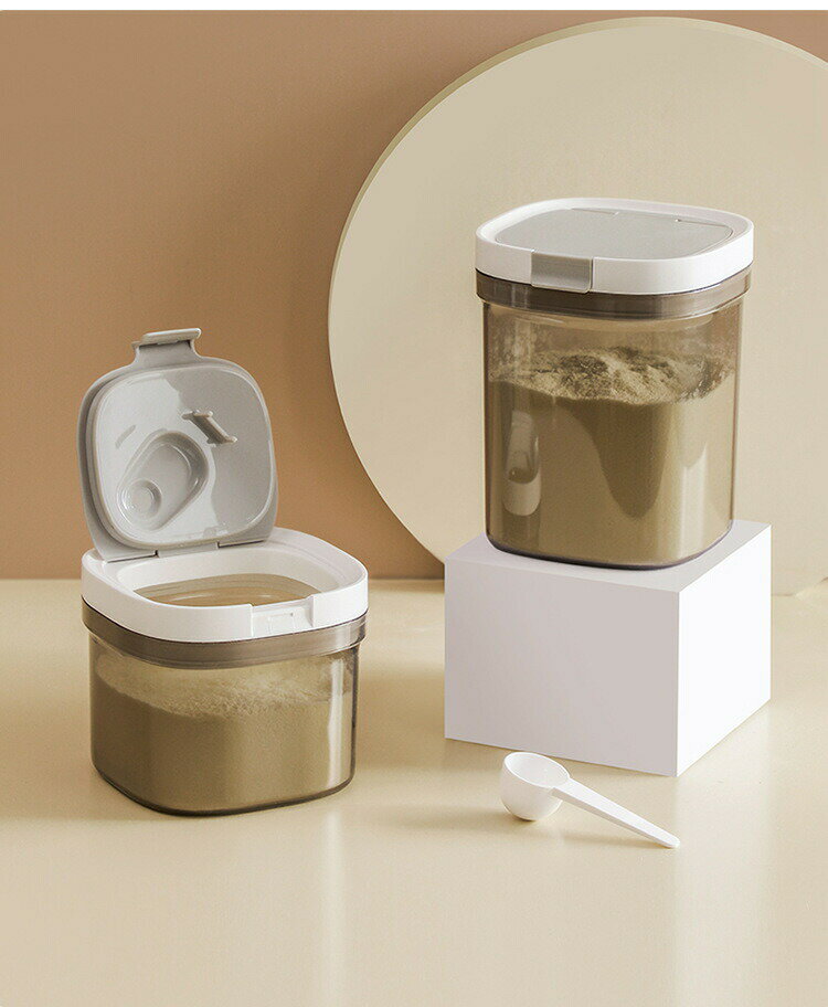 粉ミルク用磁気密封容器、食品用プラスチック製タンク、シリコン吸着シール設計、粉ミルクの収納ケースは多機能、耐湿性を保つ密封容器、大容量穀物貯蔵タンク、透明視収納ケース、防虫タンク