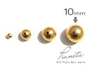 K18 ゴールド プレーン ボール(シリコン入り)「 10mm 」アレンジパーツ 18K 18金 YG WG イエローゴールド ホワイトゴールド ギフト プレゼ...