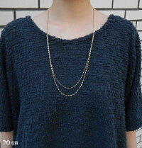 【新作】【70cm】K18ゴールド1.70ペタル×1.05ペタル2連ネックレス「flavo-フラーボ」70cm18K18金YGWGイエローゴールドホワイトゴールドギフトプレゼント【送料無料】【_包装選択】【RCP】150411coupon300