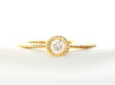 K18 ゴールド 0.1ct H/SI ダイヤモンド リング 「Catenare - カテナーレ - 」18K 18金 YG WG PG イエローゴールド ホワ...