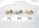【お早め発送】K18 ゴールド ダブルロック ピアス キャッチ(ペア)2個組 18K 18金 YG WG PG イエローゴールド ホワイトゴールド ピンクゴール...