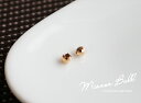 【再販】K18 ゴールド ミラーカットボール ピアスキャッチ/片側販売 18K ゴールド イエローゴールド ホワイトゴールド アメリカンピアス ギフト プレゼント*2510