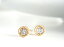 K18 ゴールド ダイヤモンド ピアス「 カテナーレ 」18K 18金 YG WG PG イエローゴールド ホワイトゴールド ピンクゴールド ミル打ち クラシカル シンプル スタッド ひと粒 ギフト プレゼント イヤリング イヤクリップ【送料無料】*2204
