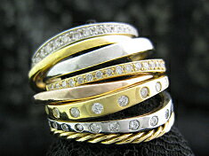 K18 ゴールドダイヤモンド エタニティ リン...の紹介画像3