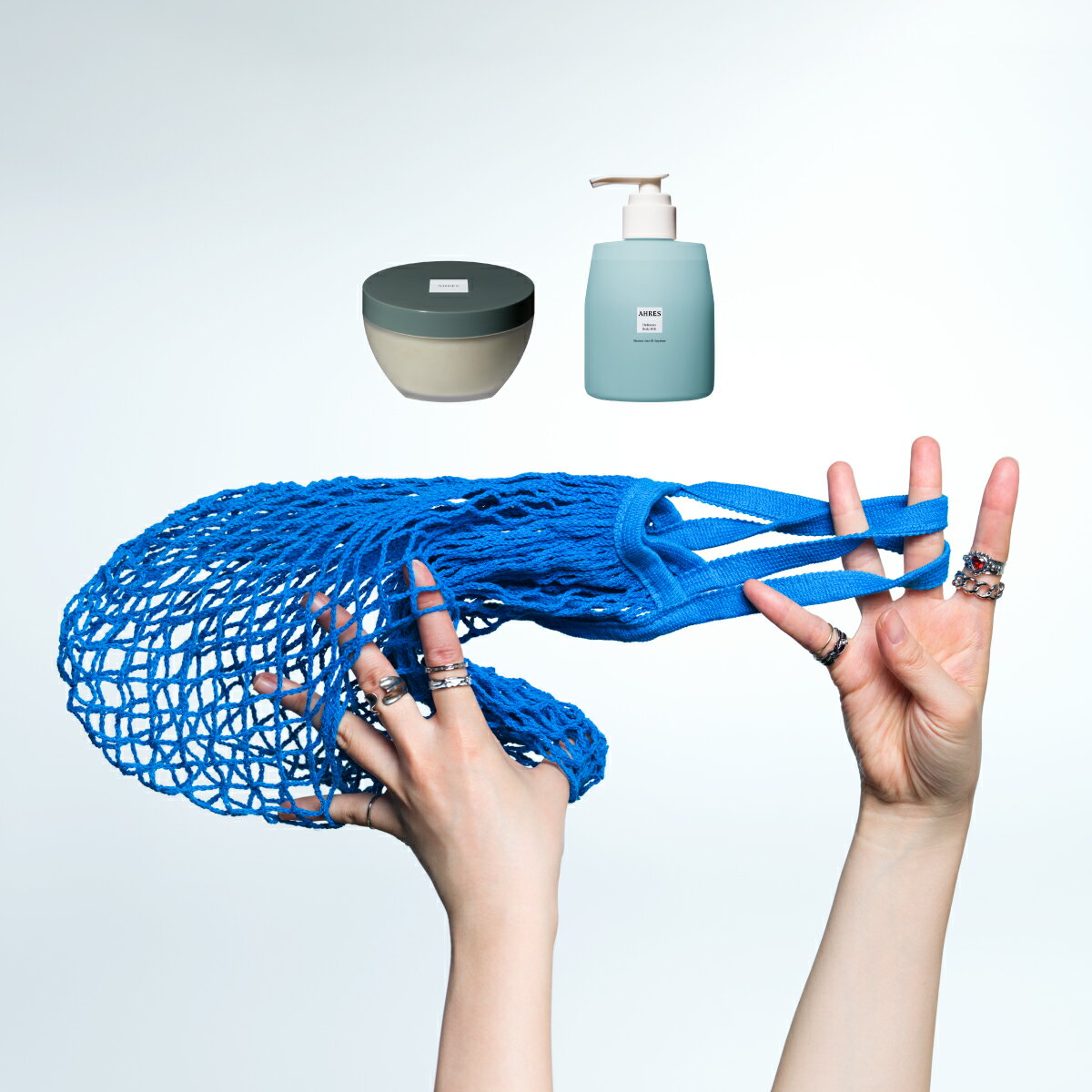 店内全品ポイント10倍！6/11AM1:59までAHRES（アーレス）SUMMER CARE SELECTION素肌を磨き潤いを満たす。ボディケアセレクションボディスクラブ ボディミルク ギフト 角質ケア 保湿ケア