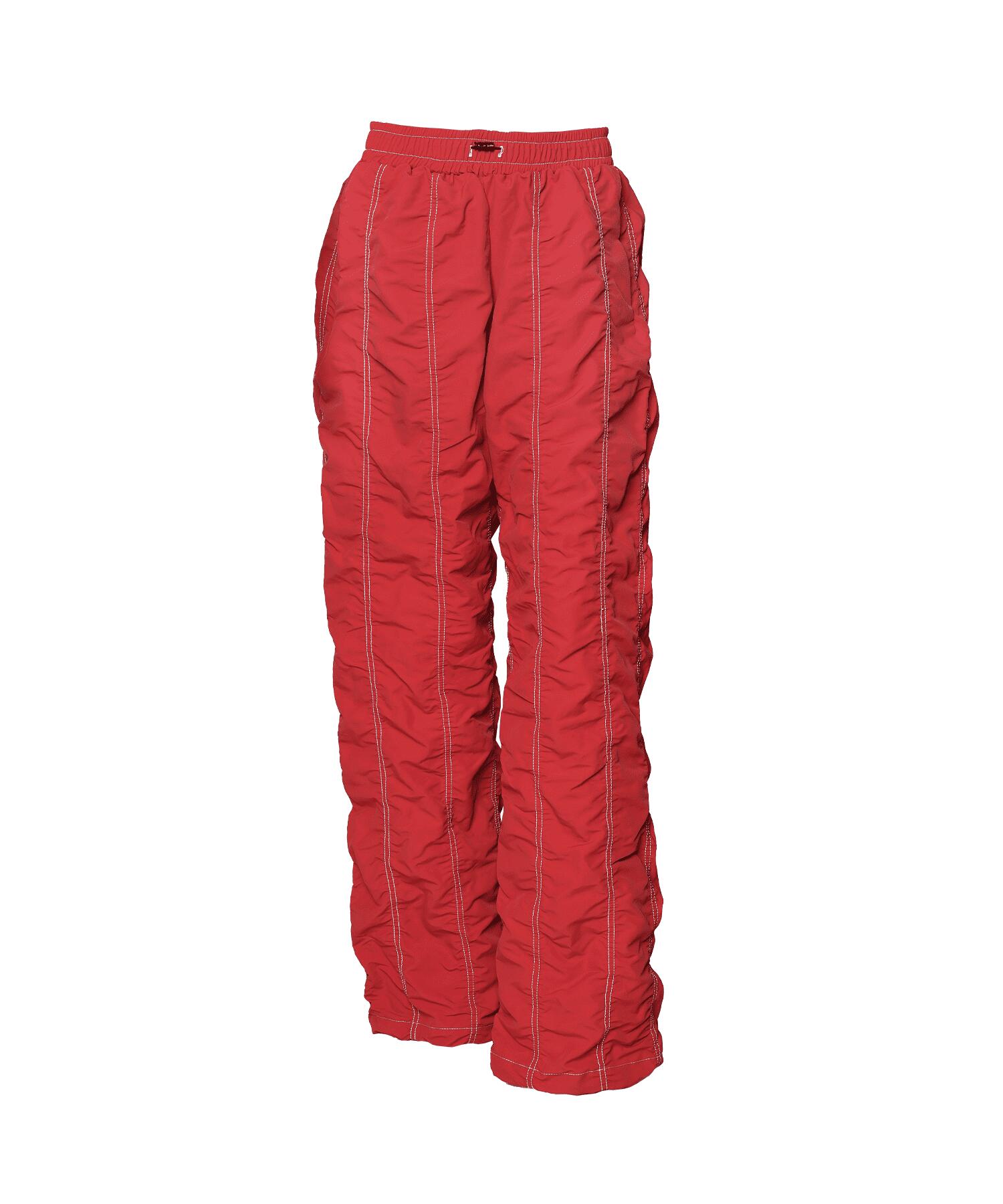 【DUCKDIVE】PUCKERING PANTS(RED)