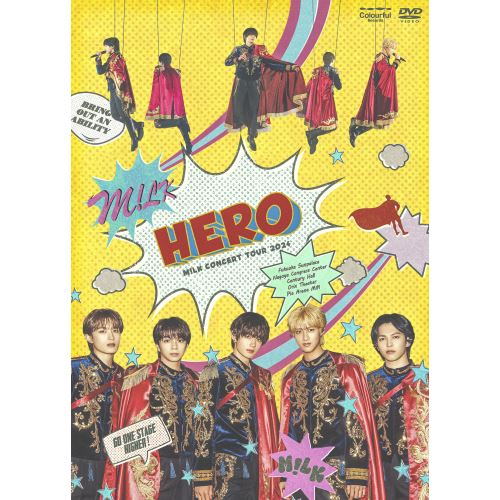 DVD / M!LK / M!LK CONCERT TOUR 2024 「HERO」 (通常盤) / VIBL-1151