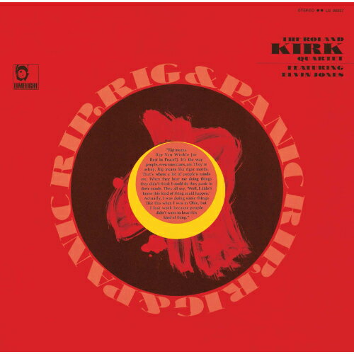 CD / ローランド・カーク / リップ、リグ&パニック (SHM-CD) (解説付) (限定盤) / UCCV-9713