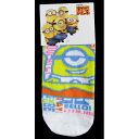 【送料無料】 キャラクターソックスKIDS (ミニオンズ) (単色) (13-18cm) (3足セット)みっとめるへん社(4)