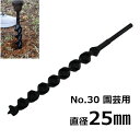 スターエム/STAR-M #30-250 アースドリル園芸用 No.30 25.0mm アースオーガ ガーデンドリル 園芸用 穴あけツール穴掘り ドリルビット オーガ 野菜 花を植える 庭 ガーデン用具 ガーデニング 雑貨 農業 替え刃 替刃