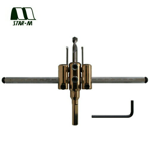 【ポイント10倍！6/30の0時〜23時59分まで】スターエム/STAR-M #36DL ダイヤモンド自在錐　No.36DL　30〜200mm径