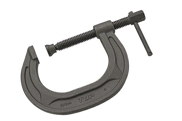 TOP/トップ工業 CC-100 C型シャコ万力　100mm