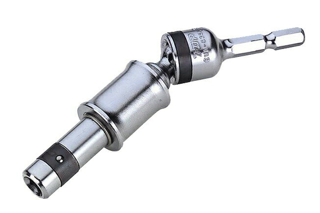 TOP/トップ工業 EUN-635L 電動ドリル用 ユニバーサルジョイントL型(ロングタイプ) (6.35角軸)