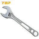 【ポイント10倍!6/25の0時〜23時59分まで】TOP/トップ工業 HY-30-17 鳶仕様エコワイド 口開き寸法8〜30mm 17mmメガネ付