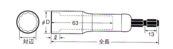 �٥å��� LA201711 ���꥽���å�(6.35�Ѽ�)������17mm