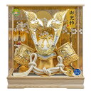 五月人形 5月人形 コンパクト 兜飾り 着用 竜王 おしゃれ 木製 ケース飾り アクリル 金 男の子 カッコいい モダン