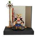 五月人形 幸一光 5月人形 お祝い 大将飾り 出飾り 星丸 ほしまる 黒小札 青糸威 かわいい かっこいい コンパクト 黒台 屏風 鯉幟