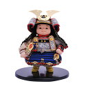 五月人形 幸一光 5月人形 お祝い 大将飾り 星丸 ほしまる 黒小札 青糸威 かわいい かっこいい コンパクト 人形のみ