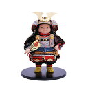 五月人形 幸一光 5月人形 お祝い 大将飾り 幸 こう 黒小札 赤段威 かわいい かっこいい コンパクト 人形のみ