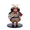 五月人形 幸一光 5月人形 お祝い 大将飾り 尚 なお 黒小札 青段威 かわいい かっこいい コンパクト 人形のみ