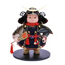 五月人形 幸一光 5月人形 お祝い 大将飾り 伊達 だて 胴丸鎧 紺色威 かわいい かっこいい コンパクト 人形のみ