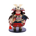 五月人形 幸一光 5月人形 お祝い 大将飾り 新 あらた 黒小札 赤鉄紺段威 かわいい かっこいい コンパクト 人形のみ
