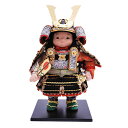 五月人形 幸一光 5月人形 お祝い 大将飾り 玄 げん 金小札 黒糸威 かわいい かっこいい コンパクト 人形のみ