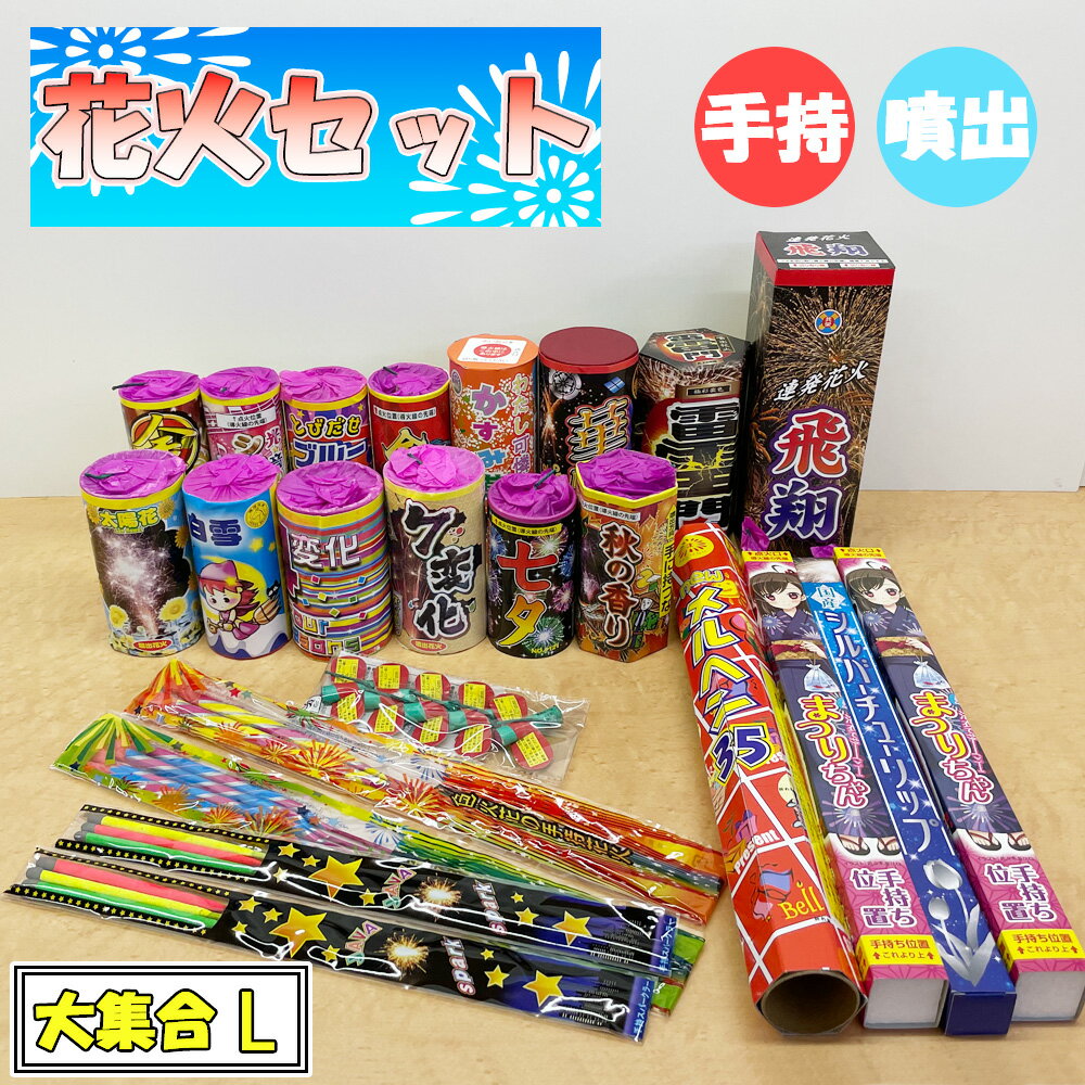 花火 手持ち 噴出 はなび 花火セット9 d 手持ち花火 国産品有 噴出 打上連発 詰め合わせ 花火ぐるめL 夏祭り キャンプ