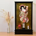 羽子板 コンパクト 袋帯 お祝い 初正月 羽子板飾り ガラス ケース飾り 正月飾り 押絵羽子板 orijin オリジン 13号 1029-13-632j クラシ...
